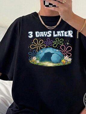 3 Days Later Shirt, Funny Christian Easter Resurrection Tee